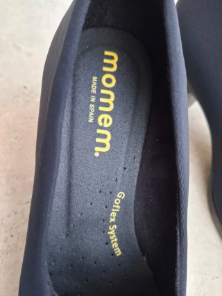 Zapatos Momem 24 horas Negros