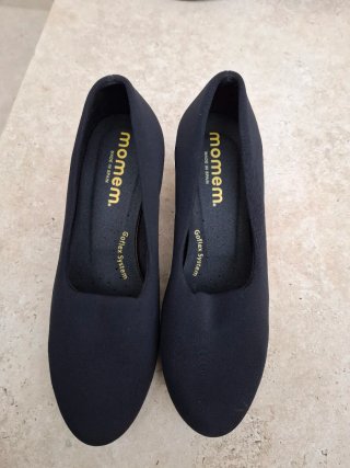 Zapatos Momem 24 horas Negros