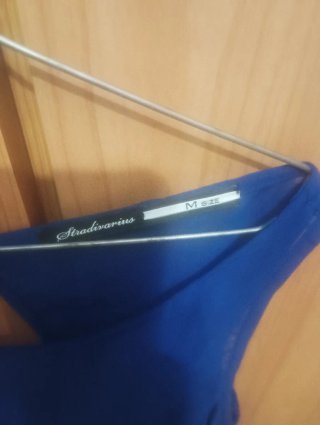 Vestido de verano azul