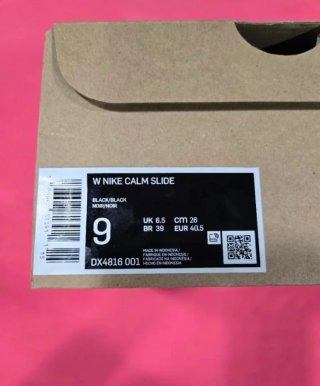 Ciabatte Nike nere taglia 40,5