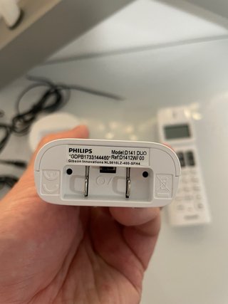Dos Teléfonos Inalámbricos Philips D141 Duo