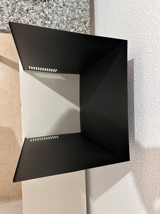 Embellecedor campana extractora negro