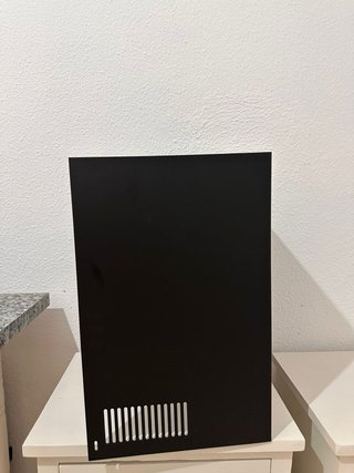 Embellecedor campana extractora negro
