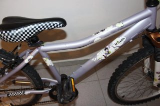 Bicicleta niña 24 pulgadas. Btwin.