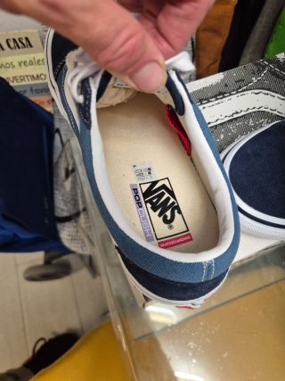 Zapatillas Vans Old Skool Azul/Blanco