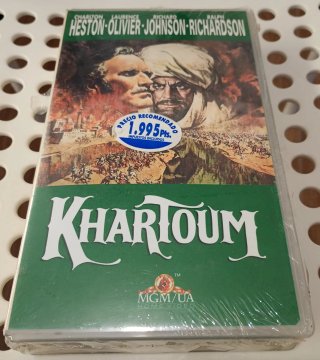 Khartoum VHS Nueva Precintada