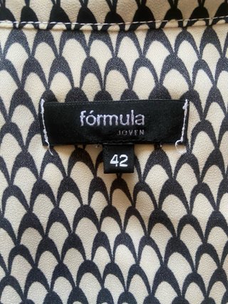 Blusa estampada Formula Joven Talla 42