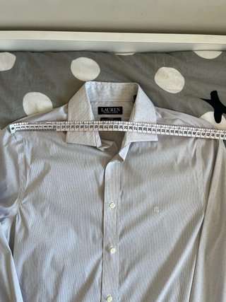 Camisa Ralph Lauren azul con puntos