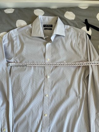 Camisa Ralph Lauren azul con puntos