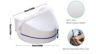 Cojín ergonómico de viscoelástica piramidal