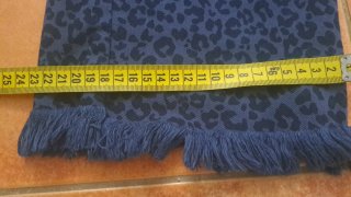 Jeans Scalpers leopardo azul lujo raros talla XS