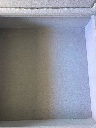 Pouf contenitore tessuto righe