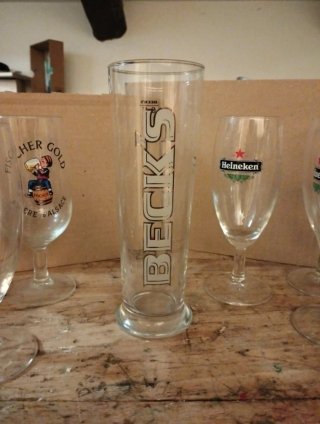 Bicchieri da birra misti