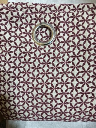 Cortina Maison du Monde Beige e Viola Nuova