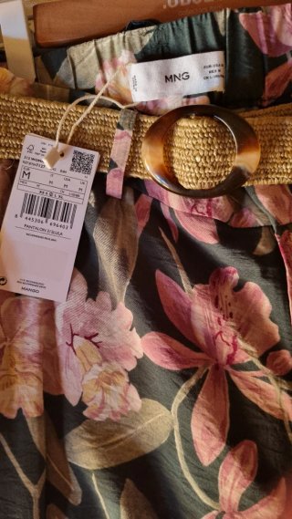 Pantalón de verano estampado flores