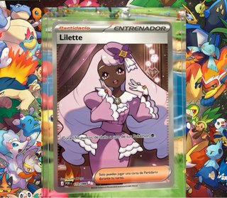 Lilette Full Art 110/088 - FUERZAS TEMPORALES 🇪🇸