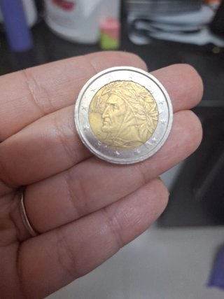 Moneda 2 euros Italia 2002