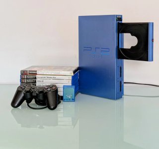 PlayStation 2 Aqua Blue Edición Limitada