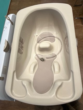 Bañera Jane Beige y Blanca