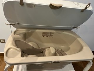 Bañera Jane Beige y Blanca