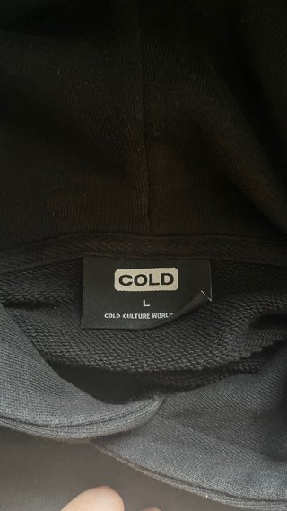 Sudadera Cold Culture Negra