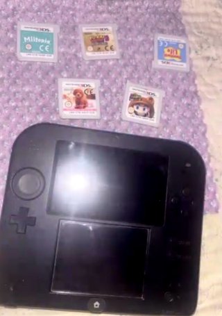 Nintendo 2DS Negra y Azul