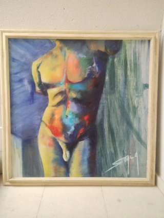 Cuadro figura masculina