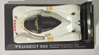 Peugeot 905 Le Mans 1992 escala 1/43