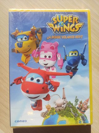 3 DVDs Infantiles Super Wings Nuevos