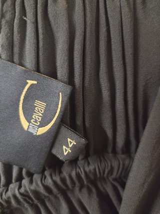 Vestido Seda Roberto Cavalli Gris Talla 44