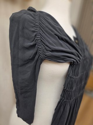 Vestido Seda Roberto Cavalli Gris Talla 44