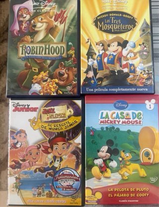 Peliculas Disney DVD