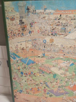 Cuadro Puzzle Juegos Olímpicos,73 x50 cm