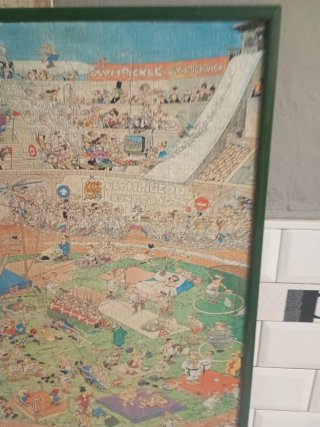 Cuadro Puzzle Juegos Olímpicos,73 x50 cm