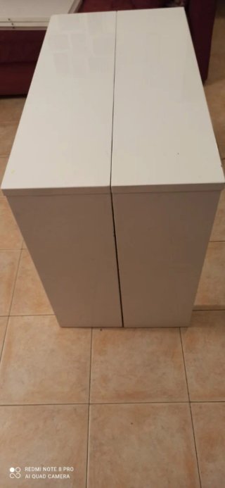 Tavolo allungabile laccato bianco