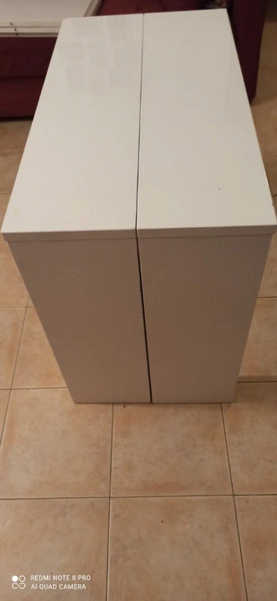 Tavolo allungabile laccato bianco