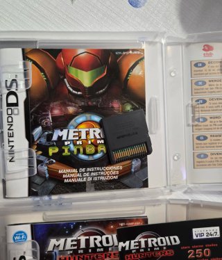 2 Juegos Metroid DS: Pinball y Hunters