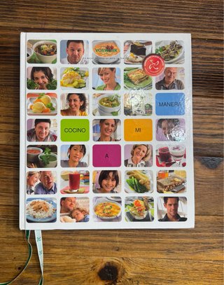 Libros cocina originales Vorwerk Thermomix