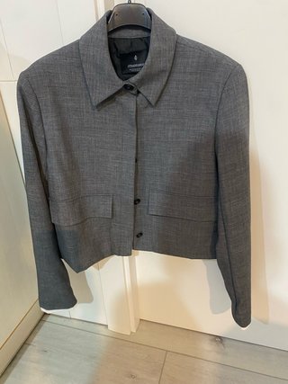 Chaqueta Stradivarius Gris Talla M