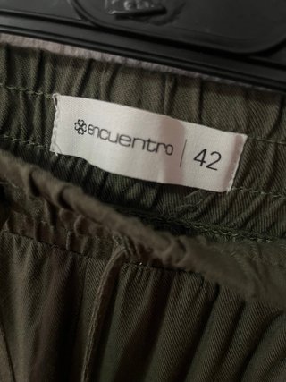 Pantalón cargo verde caqui talla XL