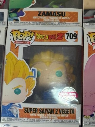 Funko Pop! Dragon Ball Z Super Saiyan 2 Vegeta 709