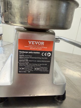 VEVOR prensa de Hamburguesas
