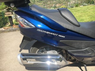 Suzuki Burgman 400 Azul