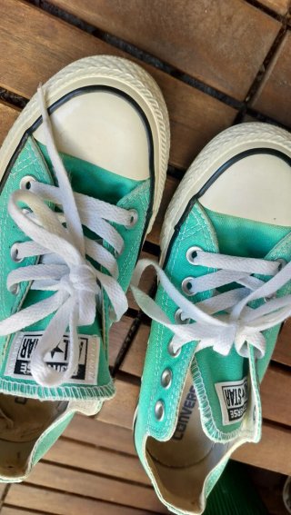 Converse All Star verde menta