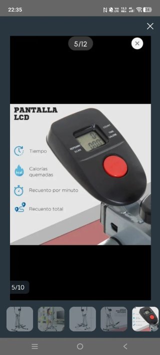 Bicicleta Elíptica Ajustable