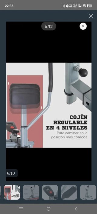 Bicicleta Elíptica Ajustable