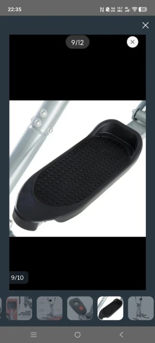 Bicicleta Elíptica Ajustable