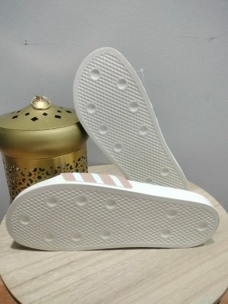 Ciabatte Adidas Adilette Beige e Bianche