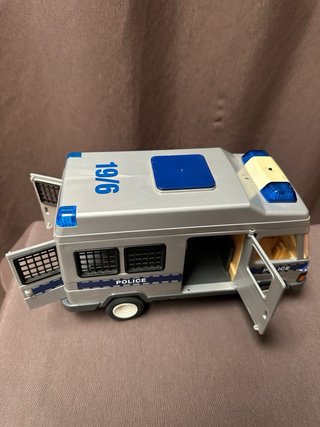 Furgón Policía Playmobil con figuras