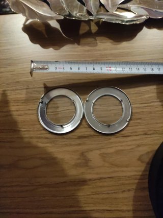 Campana Teka ojo de buey con cristal.